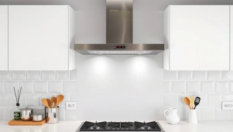 En köksfläkt på 80 cm passar i ditt kök