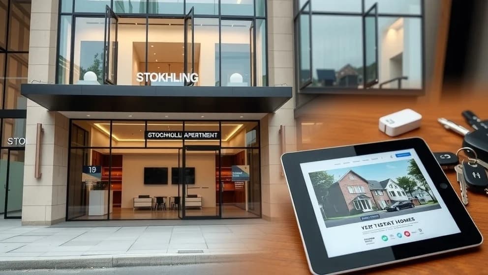 Erik Olsson som mäklare i Stockholm