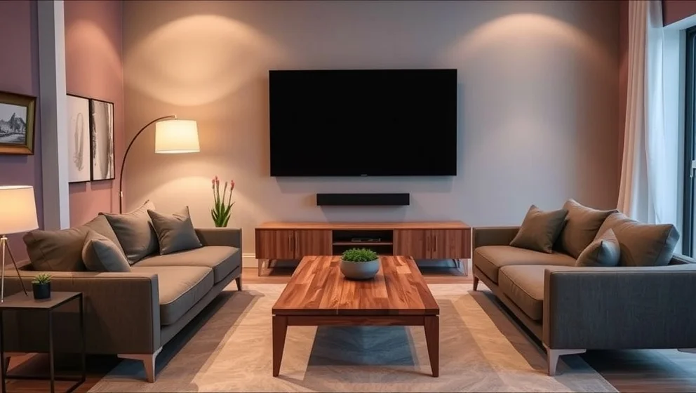 Hur möblerar du vardagsrum med tv