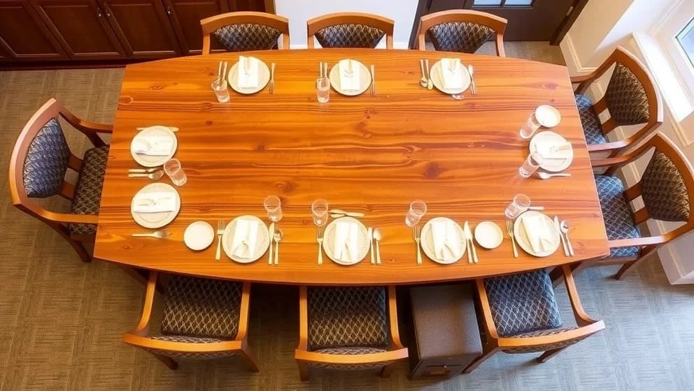 Matbord för 12 personer vilket passar bäst