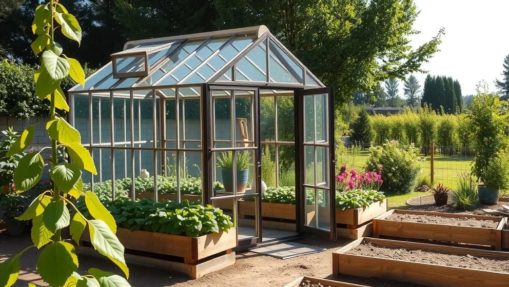 Växthus 15 kvm räcker för din trädgård